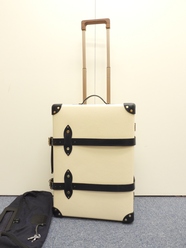 グローブトロッター サファリ キャリーオン クリーム紺 旅行用トロリーバッグ@