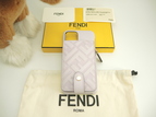 フェンディ iPhone11Proケース FFレザーピンク 財布付 携帯カバー 新品@