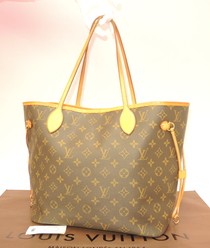 ルイヴィトン ネヴァーフルMM M40156 モノグラム ショルダーバッグ@MB5018