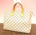 ルイヴィトン スピーディ30 N41533 ダミエアズール ハンドバッグ@SP1027