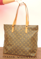 ルイヴィトン カバメゾ M51151 モノグラム ショルダーバッグ@AR0949