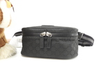 グッチ ベルトバッグ GG ナイロン黒 ボディバッグ ウエストバッグ バムバッグ@