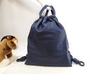 ロエベ バックパック ヤゴ レザー紺 リュックサック 極美品@