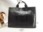 エルメス トートMM フールトゥ フルレザー黒 ハンドバッグ トートバッグ 美品@□E