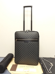 ルイヴィトン ペガス55 N23299 ダミエグラフィット 旅行用キャリーバッグ 美品@SP2110