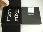 シャネル ブローチ CHANELロゴ ゴールド ラインストーン バッグチャーム@
