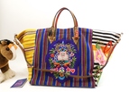クリスチャンルブタン トートバッグ Mexicaba s付ハンドバッグ大 限定 美品@