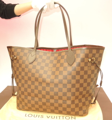 ルイヴィトン ネヴァーフルMM N51105 ダミエ ショルダーバッグ@SA4161