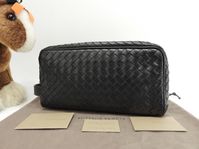 極美品 BOTTEGA VENETA クラッチバッグ イントレチャート BOTTEGA VENETA ボッテガ・ヴェネタ イントレチャート セカンド