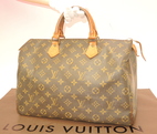 ルイヴィトン スピーディ35 M41524 モノグラム ボストン型ハンドバッグ@SP0947