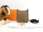 エルメス エヴリンTPM トゴ エトープ ポシェットバッグ シルバー金具 新品@Y